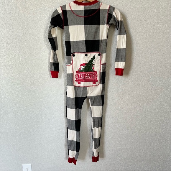 Lazy One Tailgate Kid Onesie Flapjack Pajama Size 8 - Picture 4 of 5